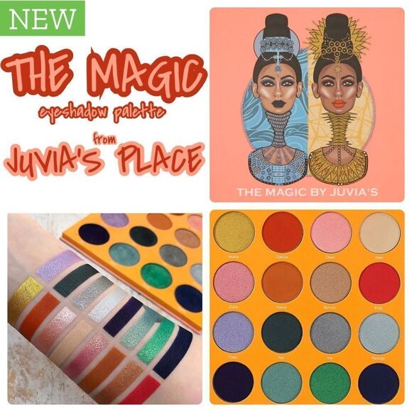 BNIB THE MAGIC EYESHADOW PALETTE BY JUVIA'S PLACE - Picture 6 of 9